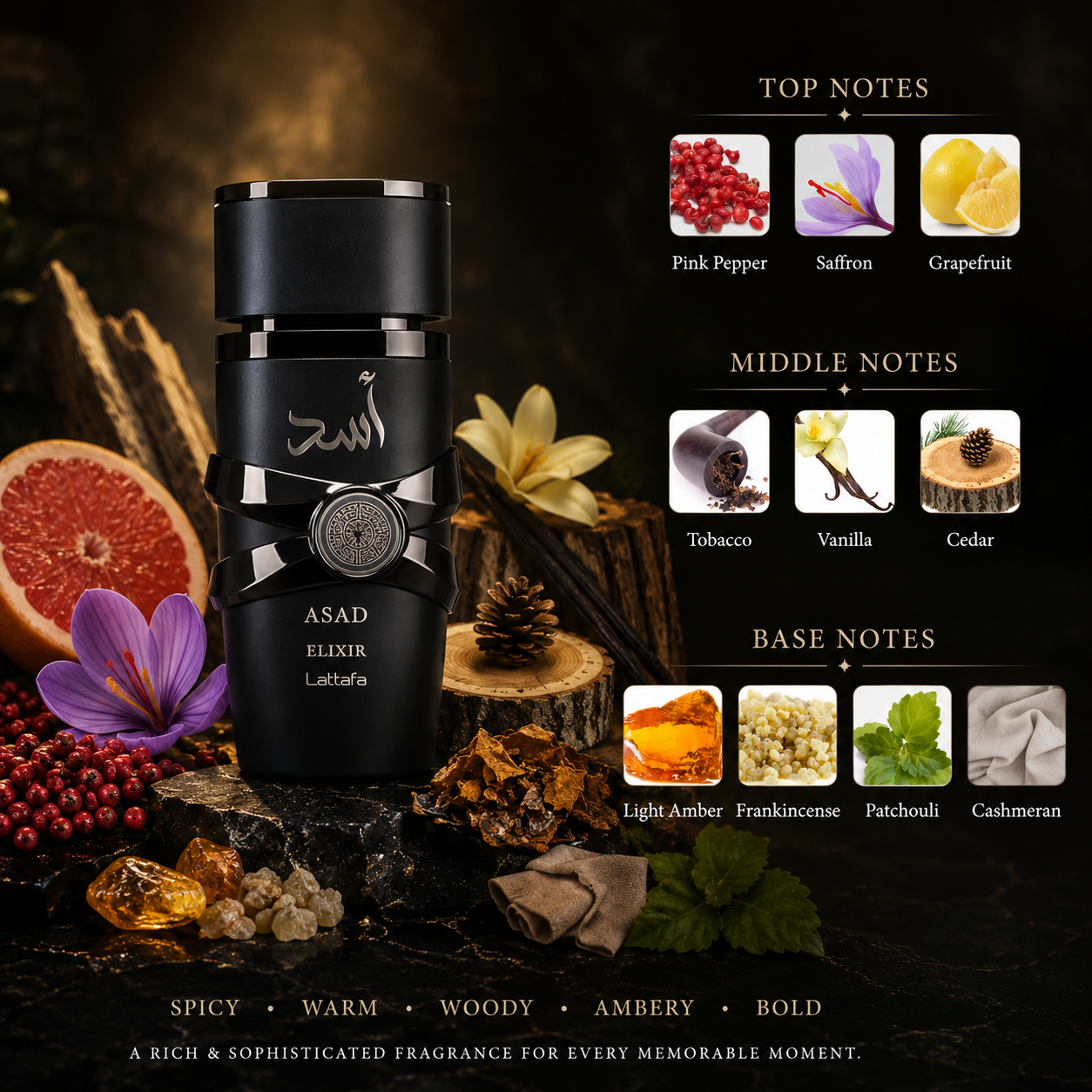 Lattafa Asad Elixir EDP