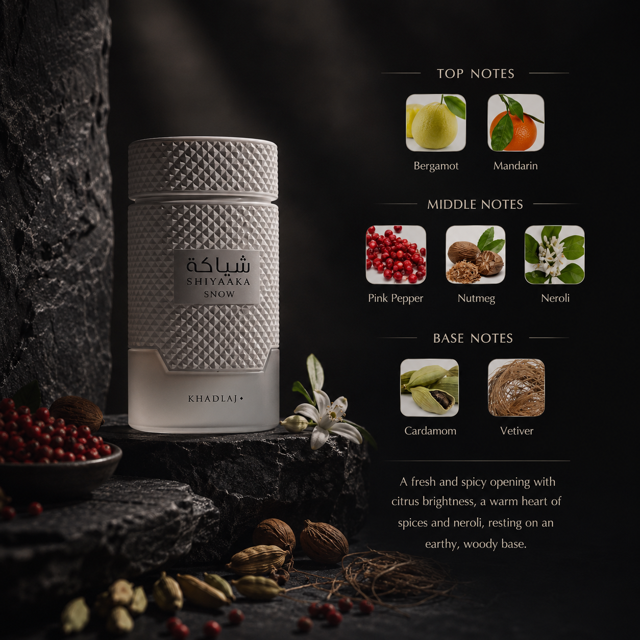 Khadlaj Shiyaaka Snow EDP